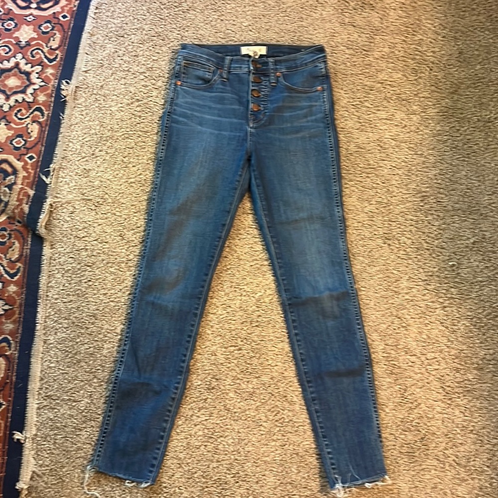 Madewell 10” High-Rose Skinny Jeans - 26